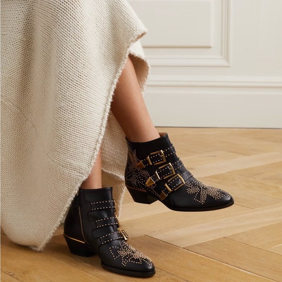 Chloe Shoes - Susanna Short Boots by Chloe